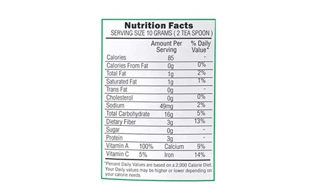 Nature's Gift Spinach Powder    Pack  200 grams